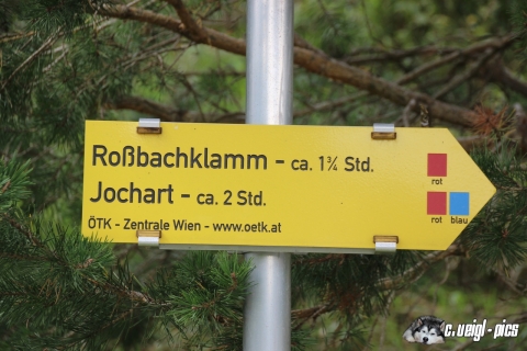 Von Rohr im Gebirge zur Rossbachklamm und retour