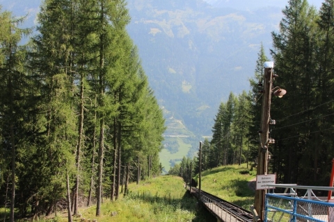 Kreuzeckbahn und Fußweg Kolbnitz